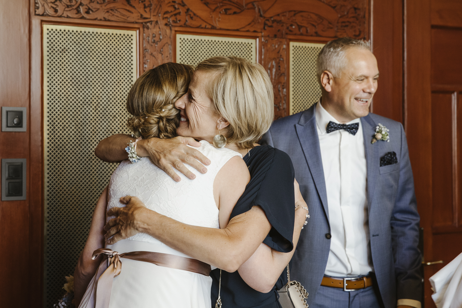 Zivile Hochzeit im Stadthaus Zürich, Gratulationen und glückliche Gesichter