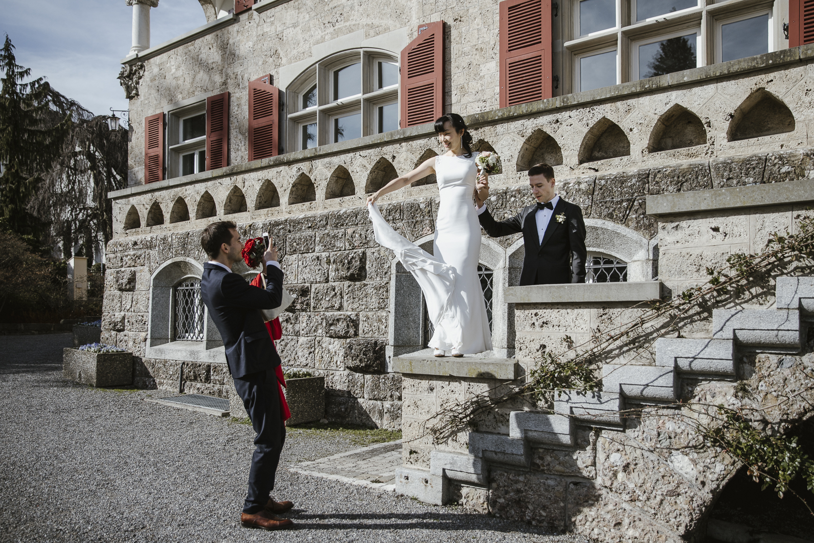 Trauzeuge und Fotograf - Hochzeit im Kirchgemeindehaus Rosenmatt Waedenswil