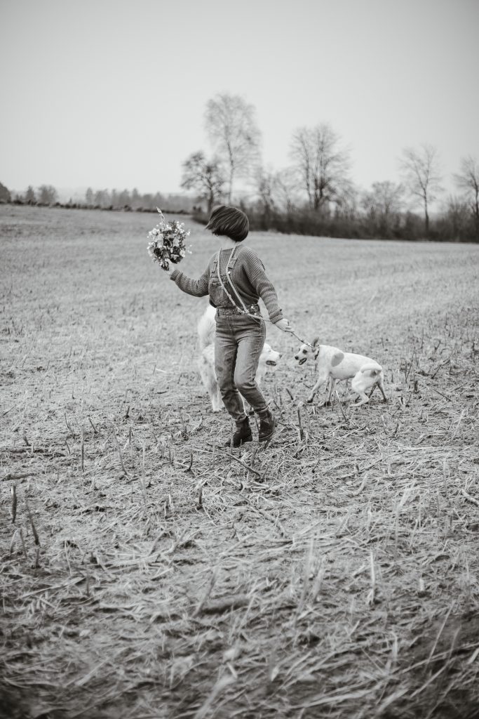 Valentinsshooting mit Hund.