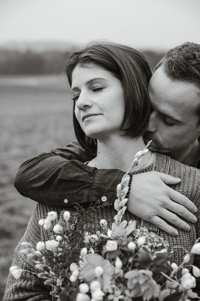 Fotos und Blumen zum Valentinstag? In der Kombination ein tolles Geschenk.