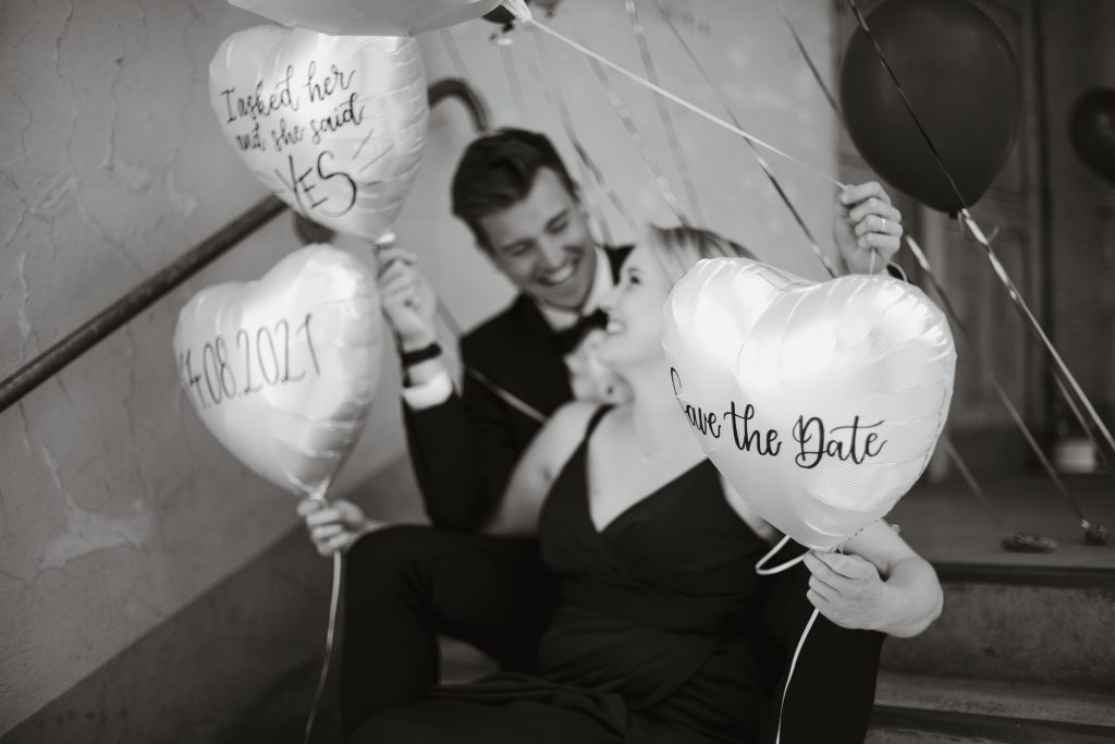Save the Date-Fotoshooting