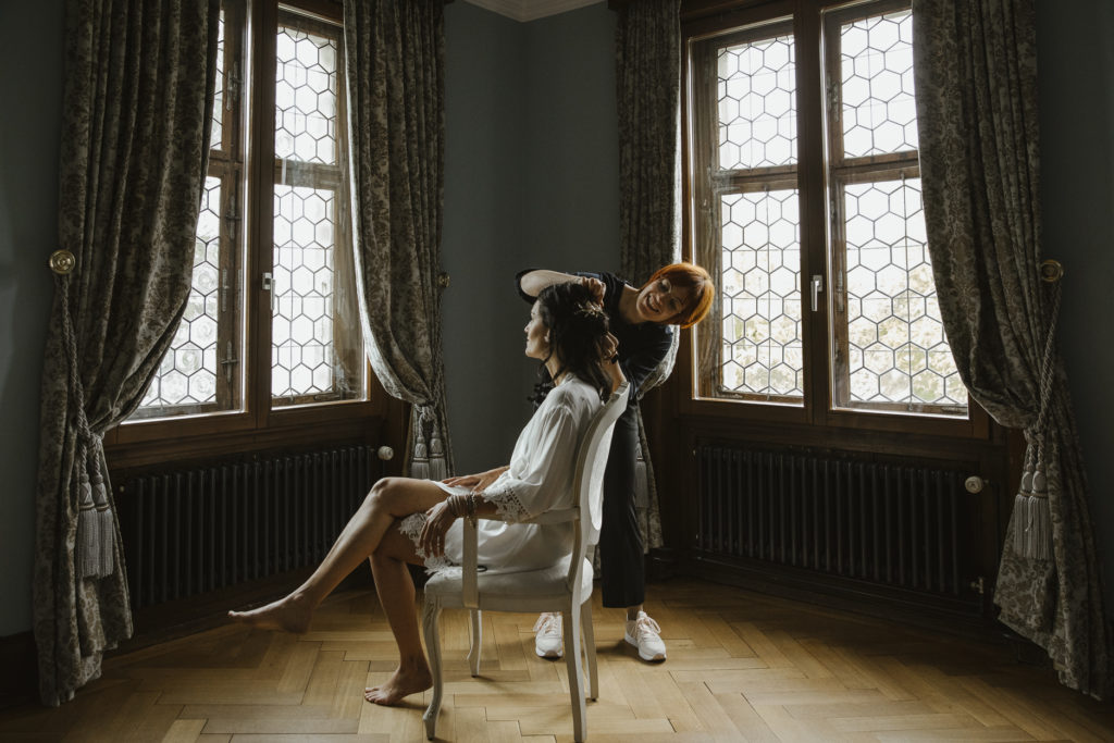 Hochzeit mit mediterranem Flair im Schlössli Utenberg Luzern