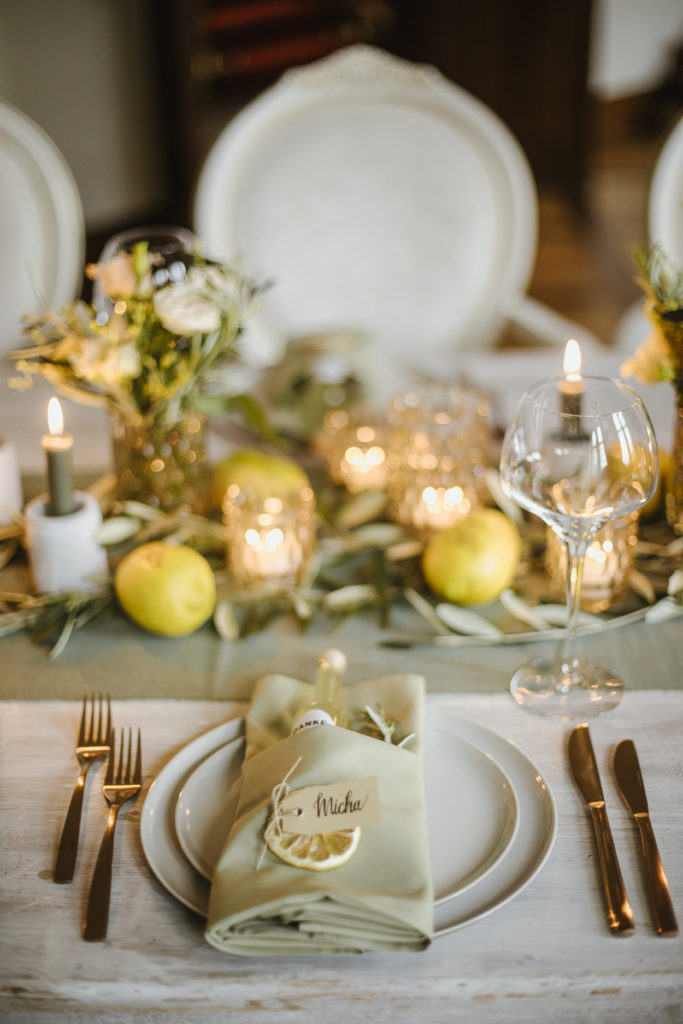 Hochzeit mit mediterranem Flair im Schlössli Utenberg Luzern