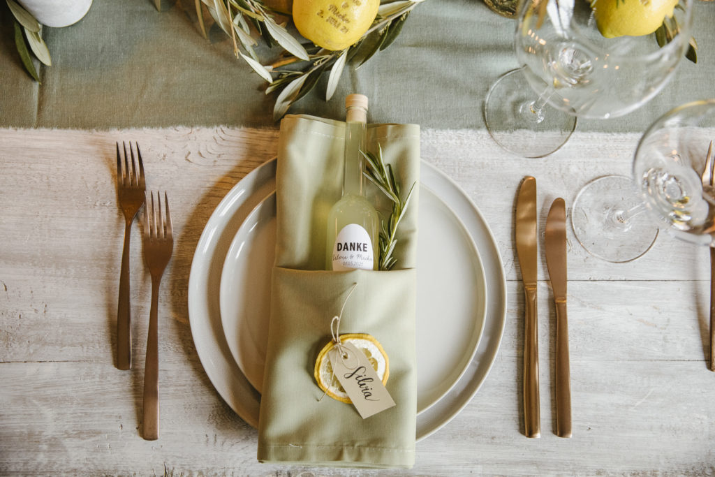 Hochzeit mit mediterranem Flair im Schlössli Utenberg Luzern