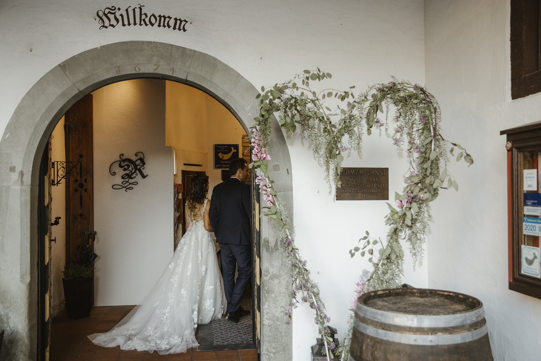 Hochzeitsfest im Hotel Restaurant Alte Rheinmühle Büsingen