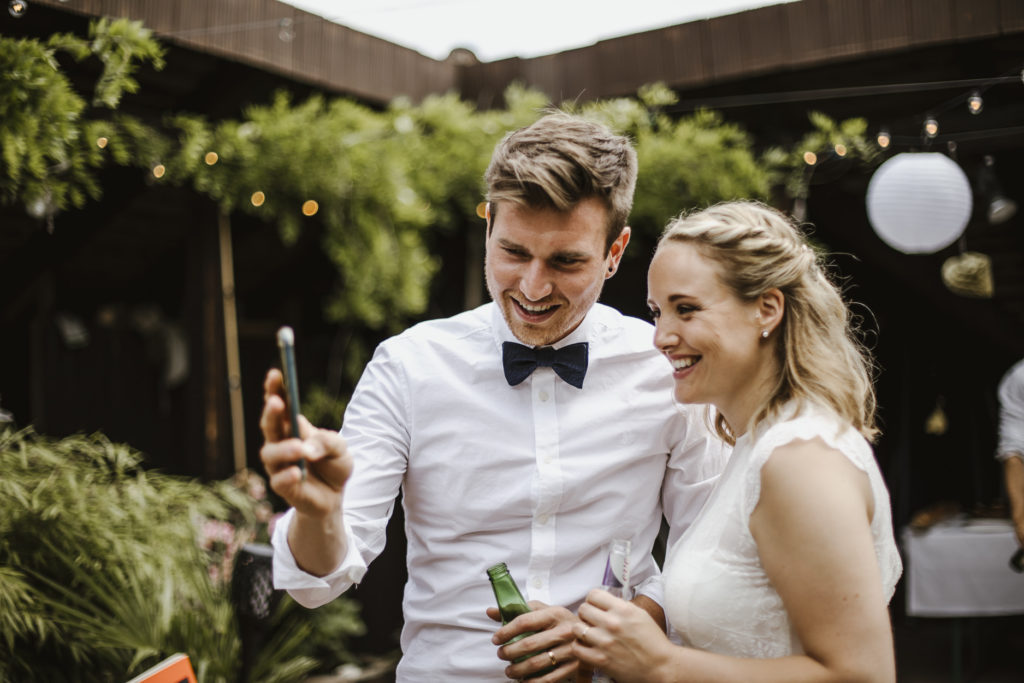 Hochzeitsfest in der Altstadt von Schaffhausen