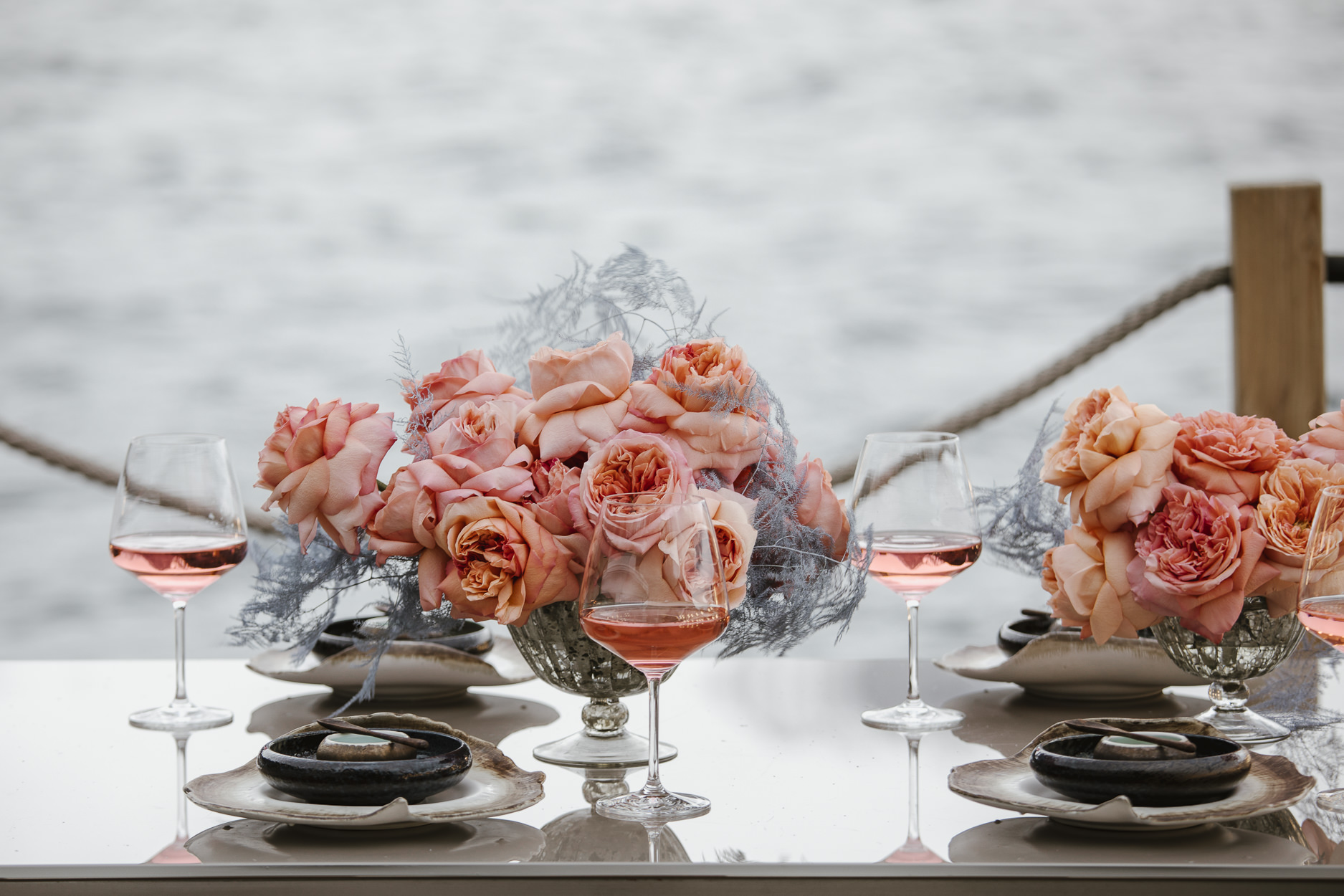 elegante Hochzeit im Vitznauerhof - Floristik von Stil und Stiele