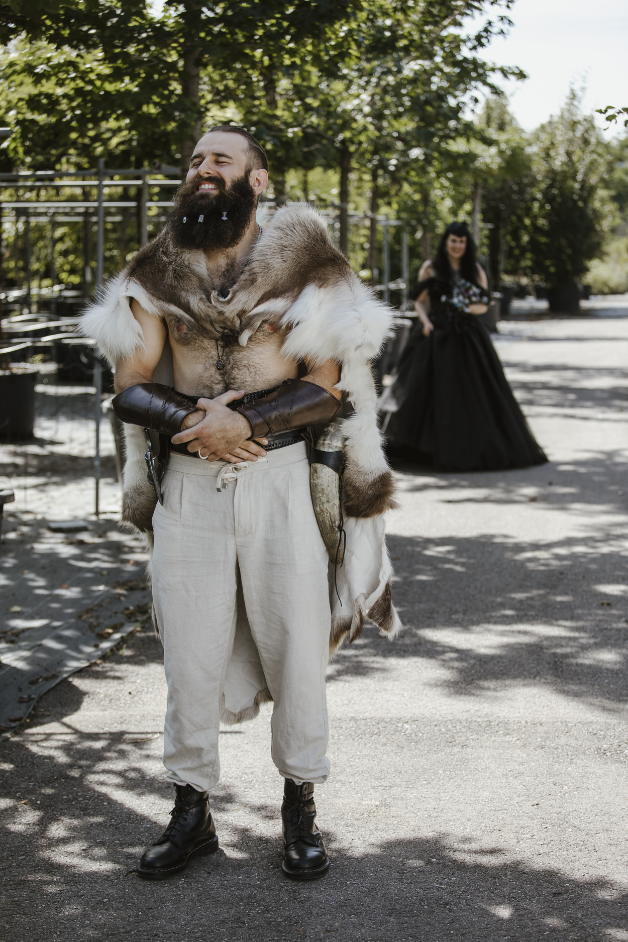 Gothic meets Viking Wedding