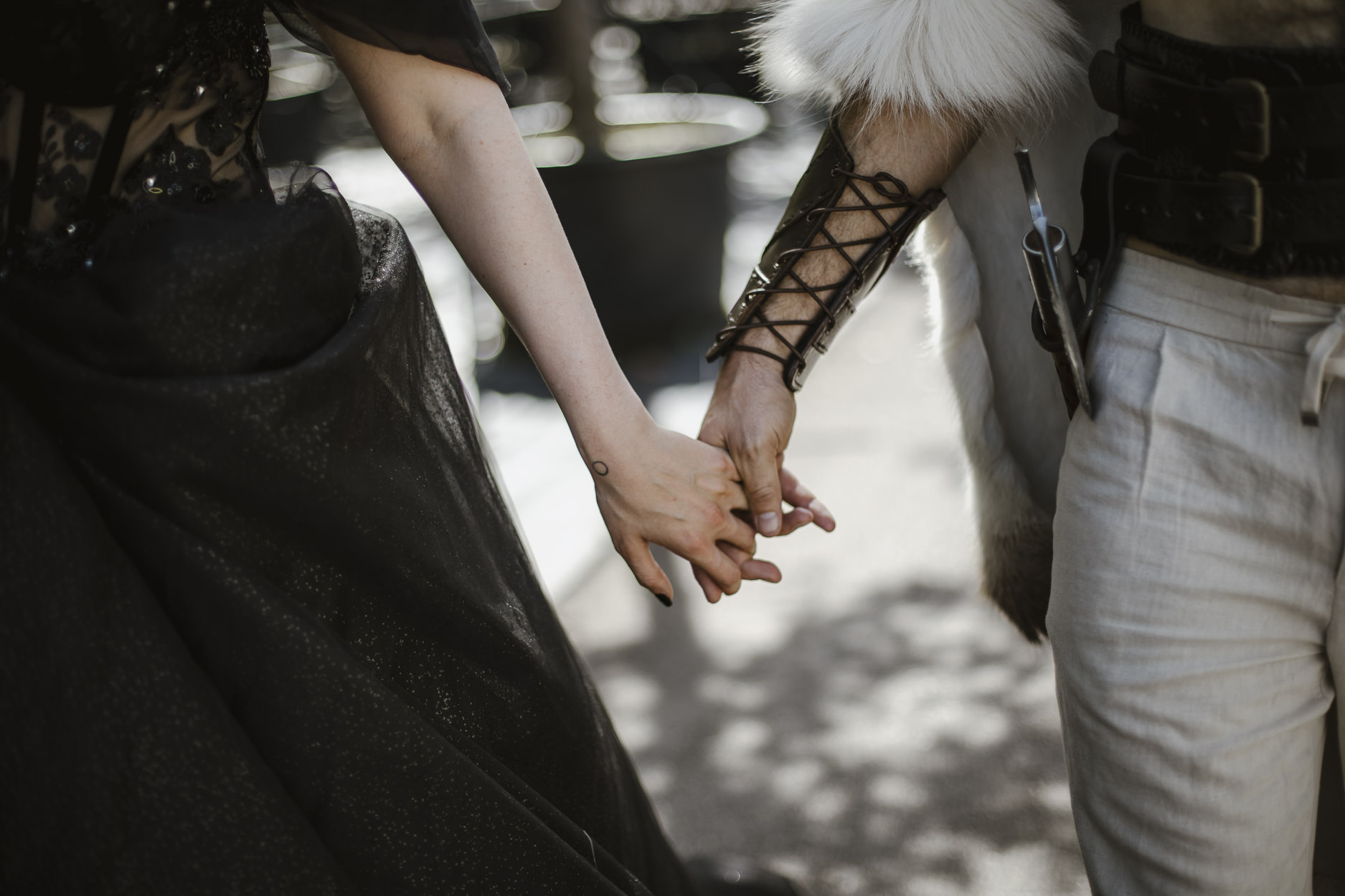 Gothic meets Viking Wedding
