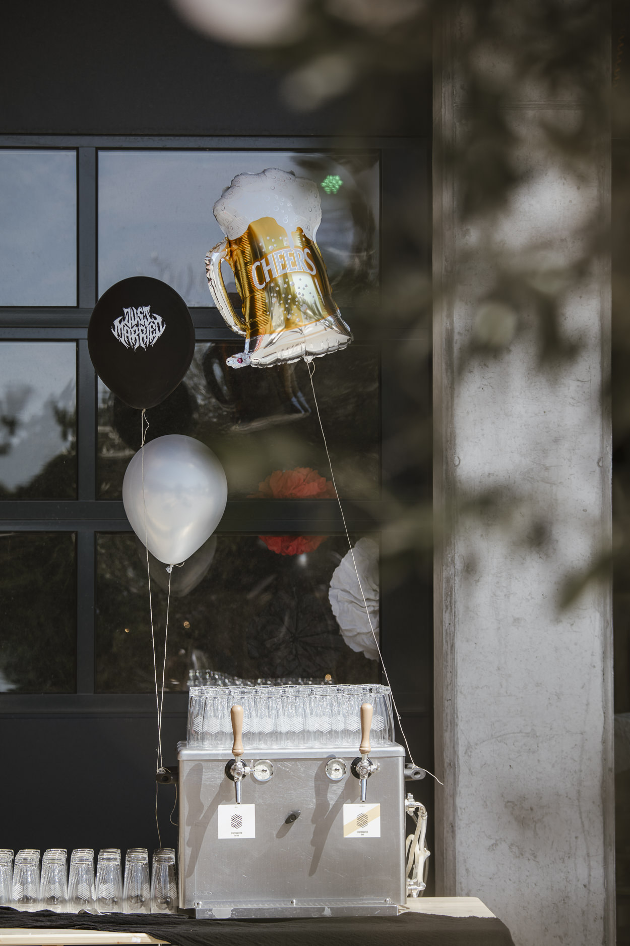 So geht eine Festival Hochzeit - Selbstbedienung am Zapfhahn