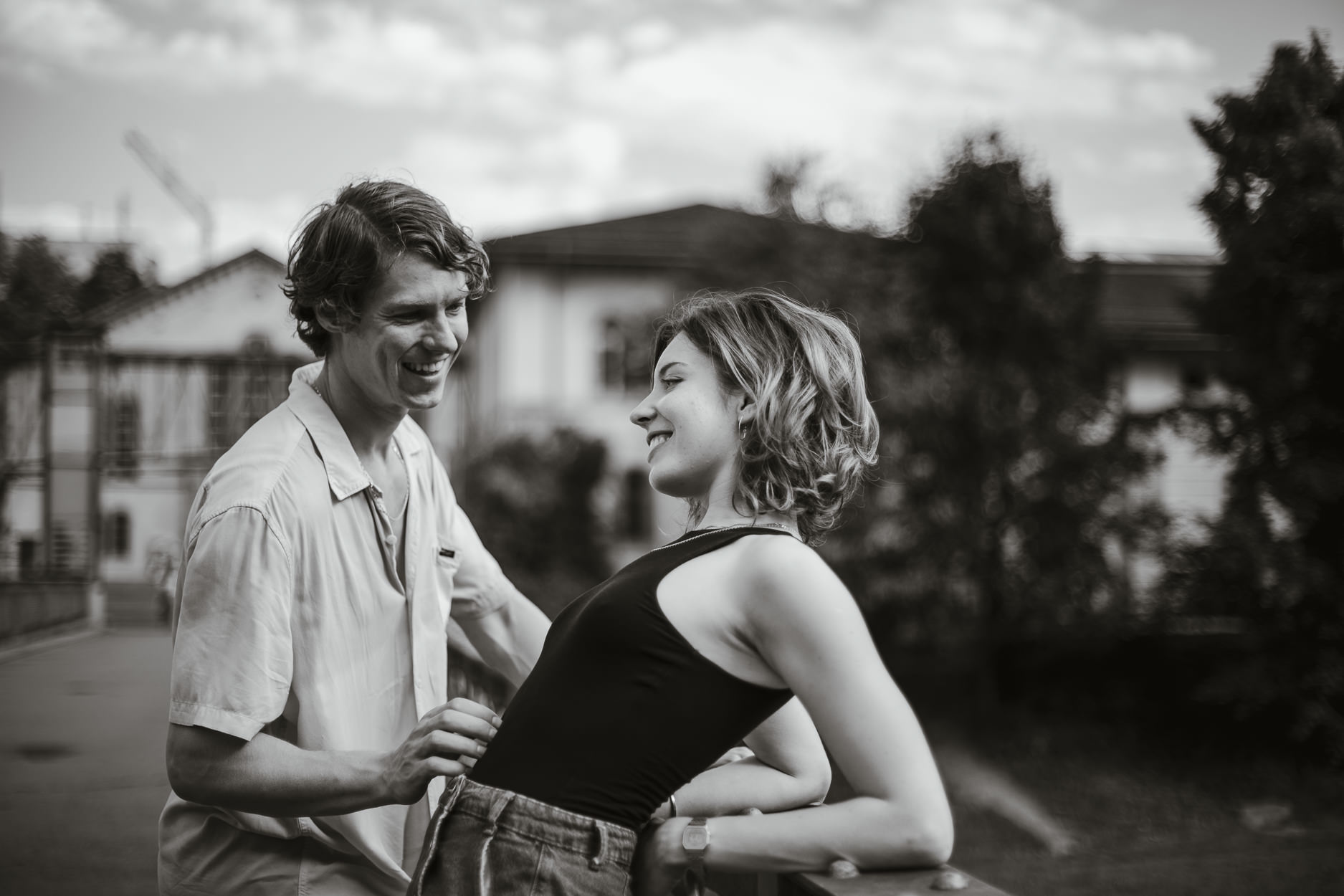 Stephanie Wittmer Fotografie - Zürich Love Story. Bei diesem Paarshooting ist love eindeutig in the air!