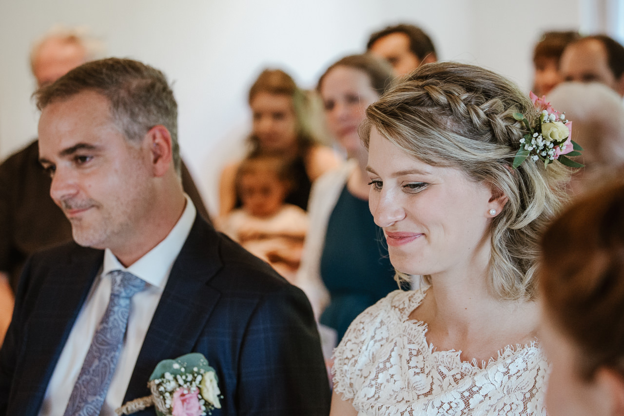 Klein und fein. Das Wöschhüsli Gut Katzensee bietet Platz für 20 Gäste bei eurer Ziviltrauung. Foto: Stephanie Wittmer Fotografie