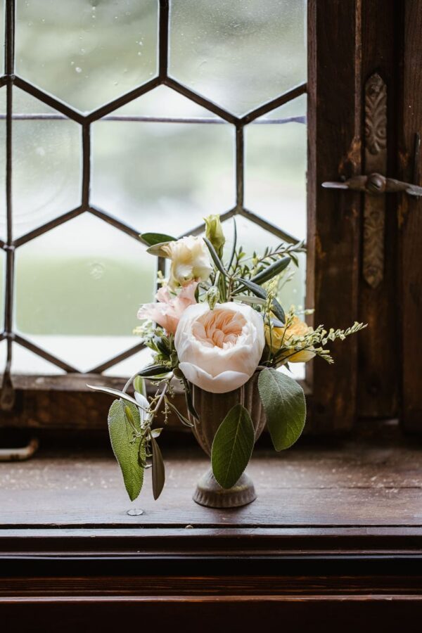 Blumendeko von Kreationell im Schlössli Utenberg Luzern